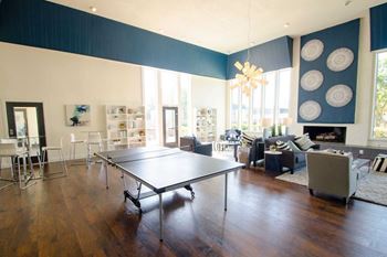 Clubroom with games & tv lounge